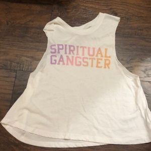 Sexy soft white tank top